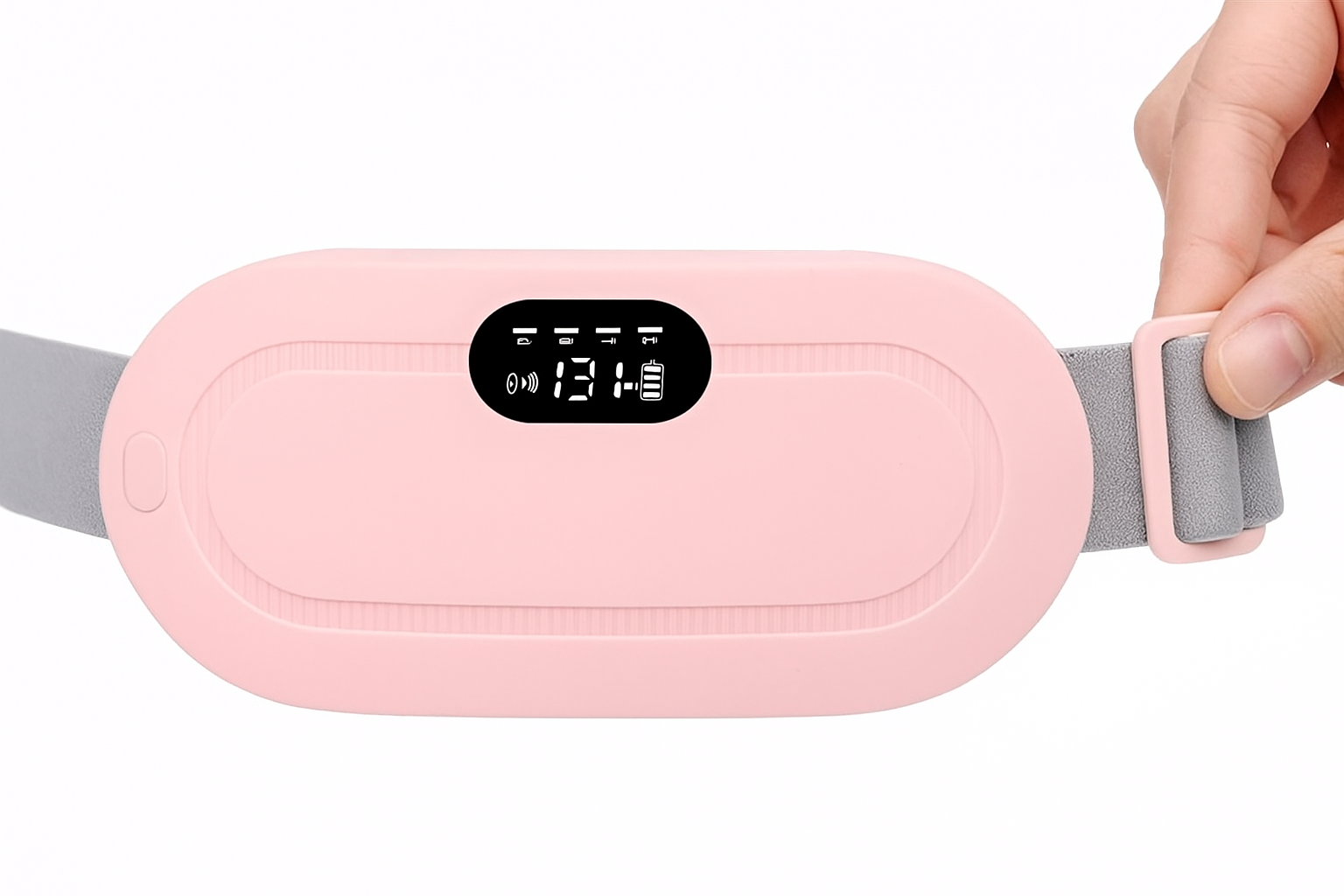 Rechargeable Heating Pad Belt for Period Pain Relief with Adjustable Temperature for Women
