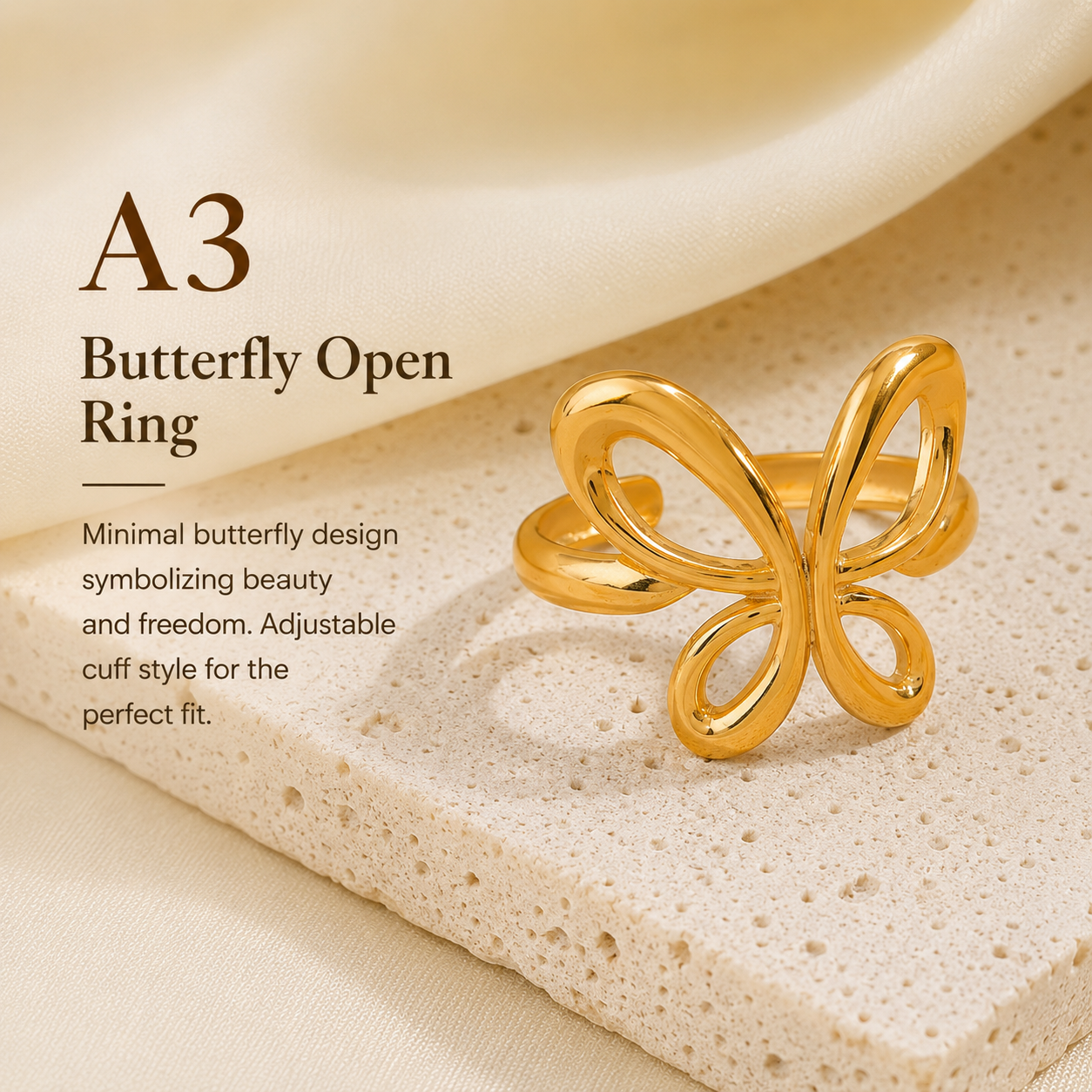 Adjustable Rings (Pack of 6 Rings)