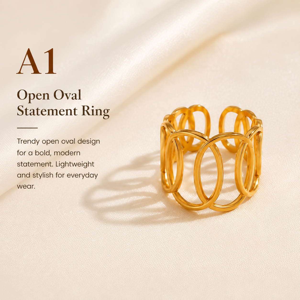 Adjustable Rings (Pack of 6 Rings)