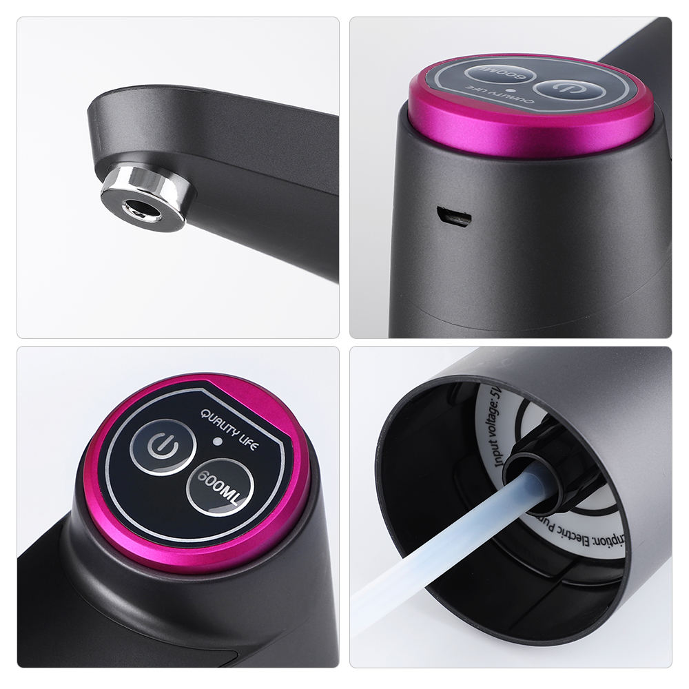 Touch Intelligent USB Rechargeable Automatic Water Dispenser