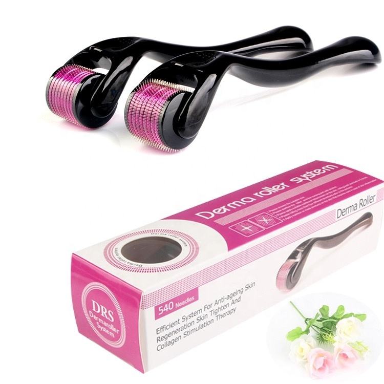 Titanium Microneedle Derma Roller for Face, Beard & Hair Growth