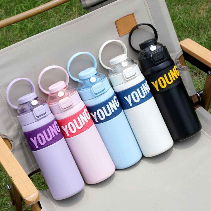 Young Stainless Steel 650 ML Vacuum Flask Insulated Water Bottle