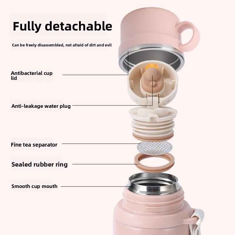 Fashion 900ml Stainless Steel Vacuum Flask Portable Insulated Thermos Bottle