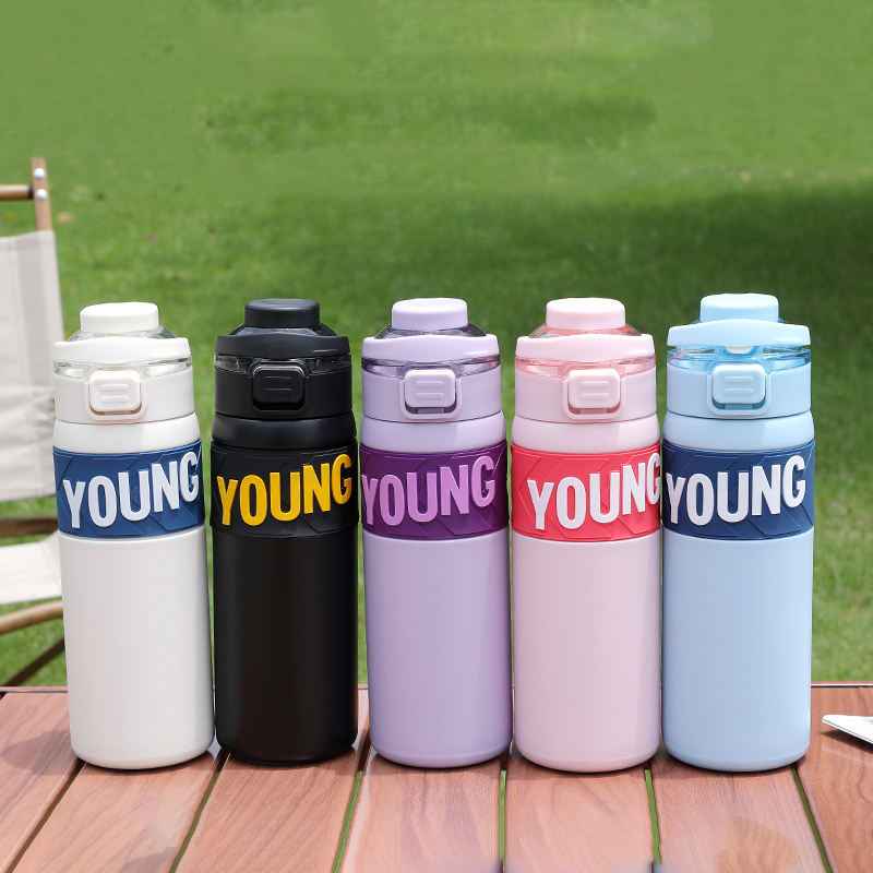 Young Stainless Steel 650 ML Vacuum Flask Insulated Water Bottle