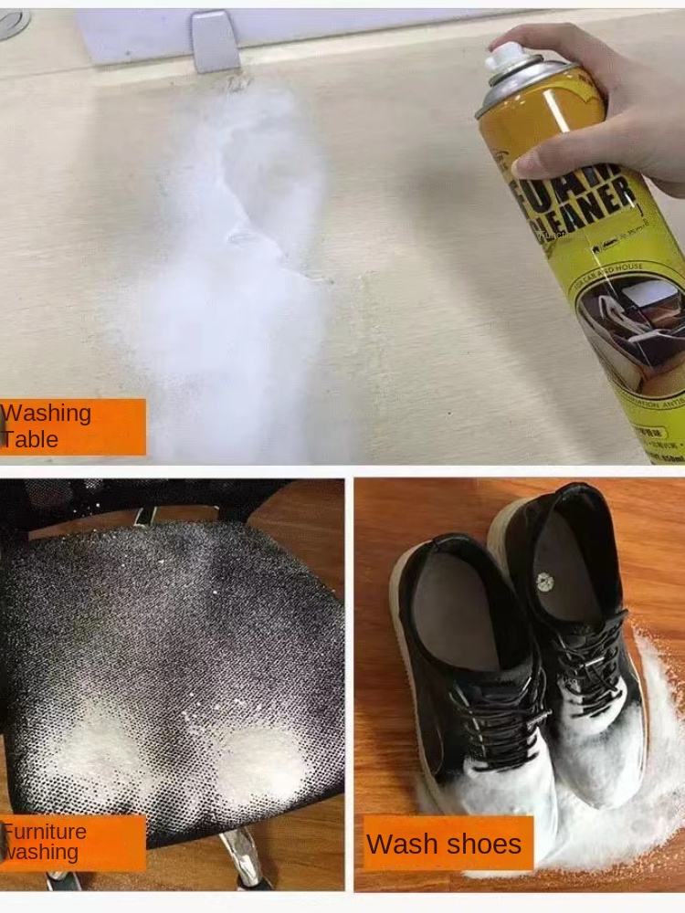 Multi-Purpose Spray Car Seat, Sofa & Interior Deep Cleaning Foam