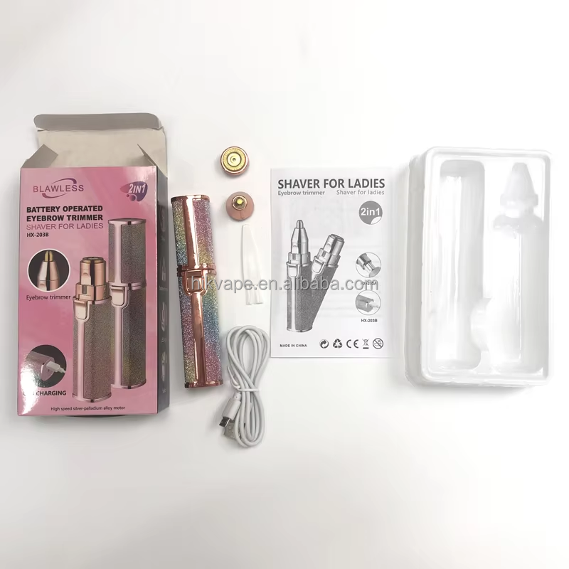 2 in 1 Eyebrow & Facial Hair Remover for Women