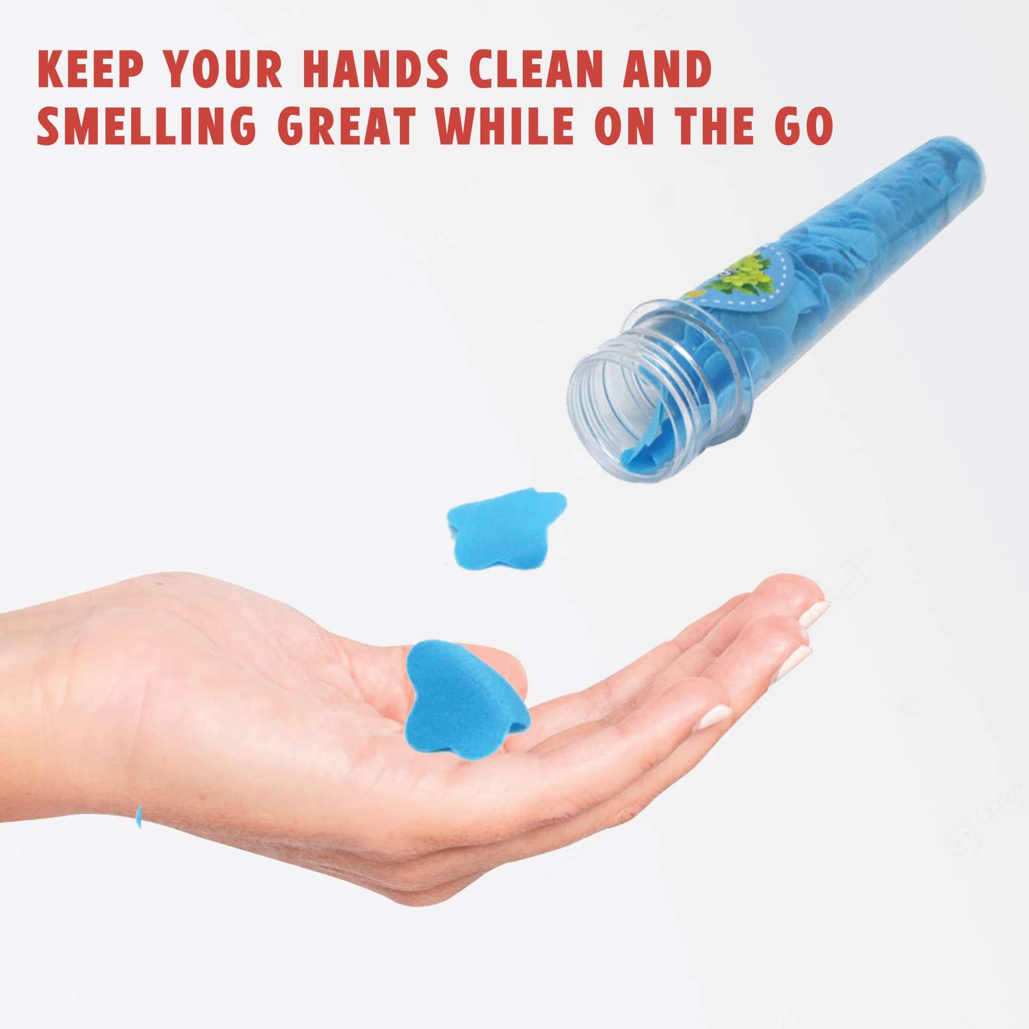 Travel Mini Scented Hand Wash Paper Soap (Pack of 6)