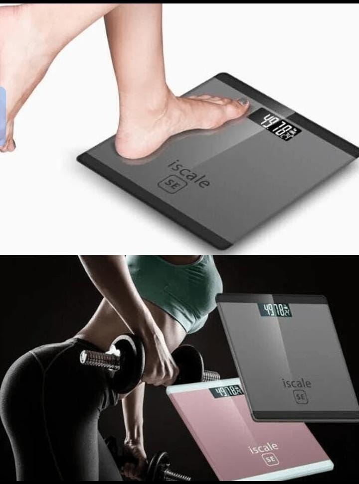 iScale Digital LCD Weighing Scale with High Precision Sensor