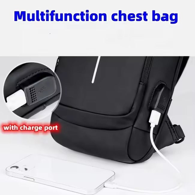 Cross Body Travelling Bag with USB Charging Port