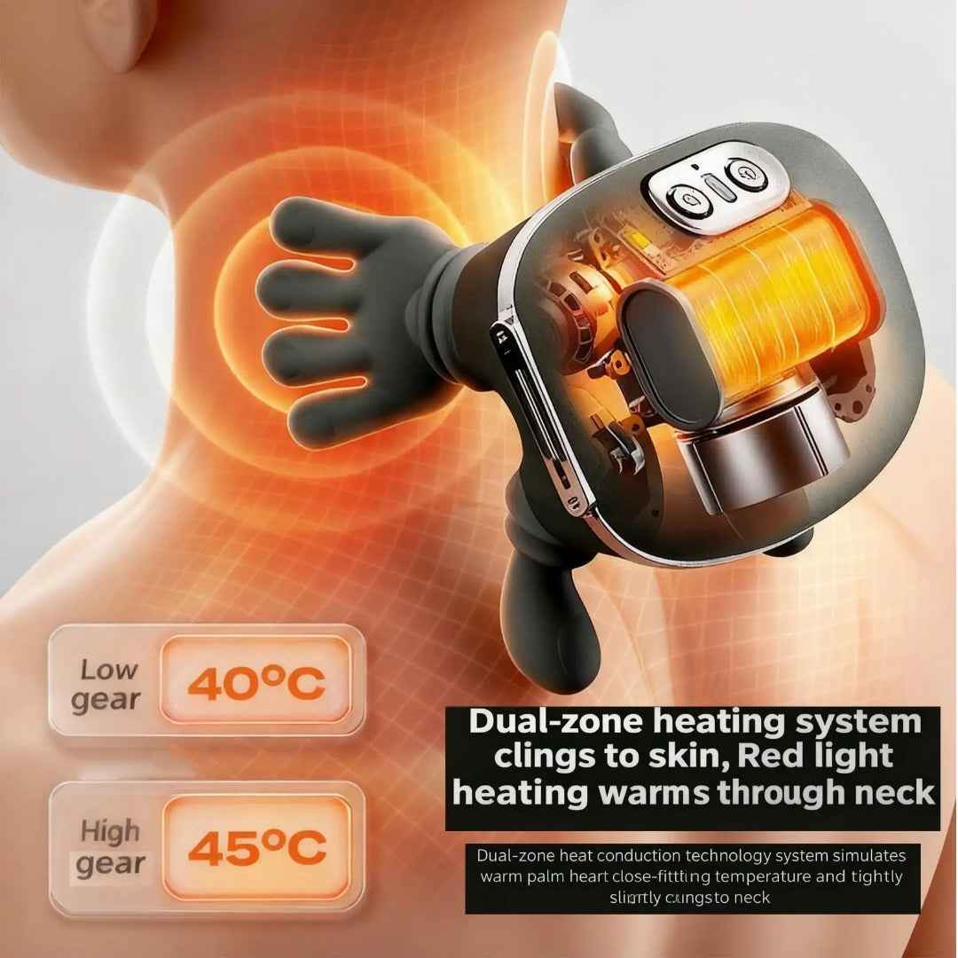 Electric Hand Shape Neck & Shoulder Massager