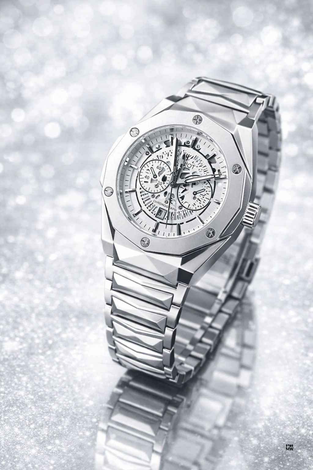 Hubolt Stainless Steel Chain Watch For Men