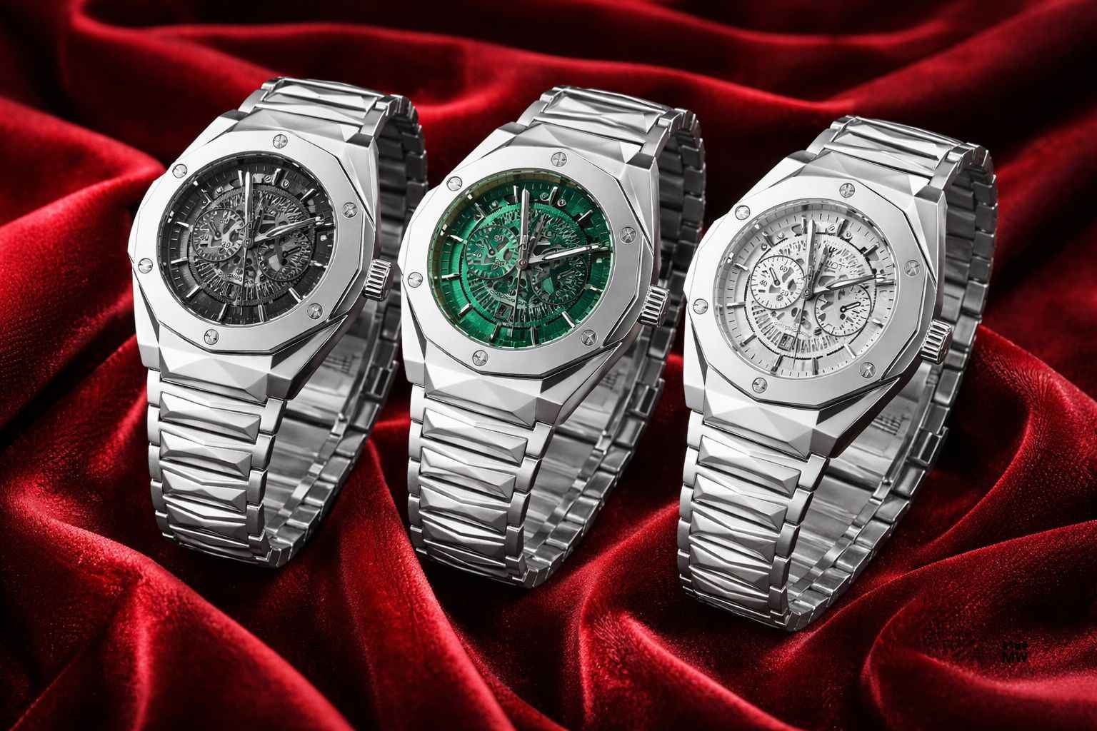 Hubolt Stainless Steel Chain Watch For Men