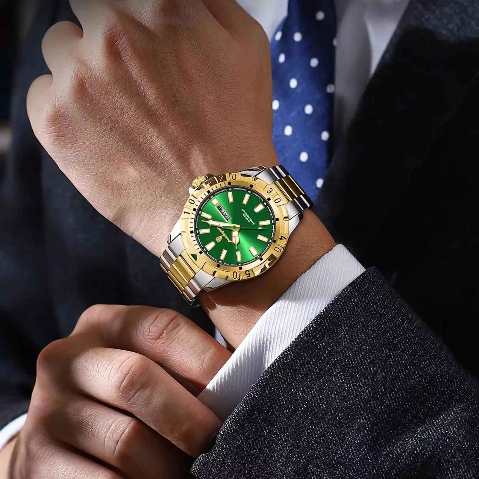High Quality POEDAGAR Luxury Men’s Watch