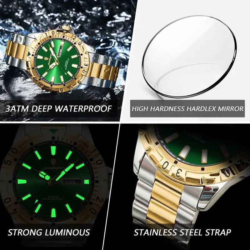 High Quality POEDAGAR Luxury Men’s Watch