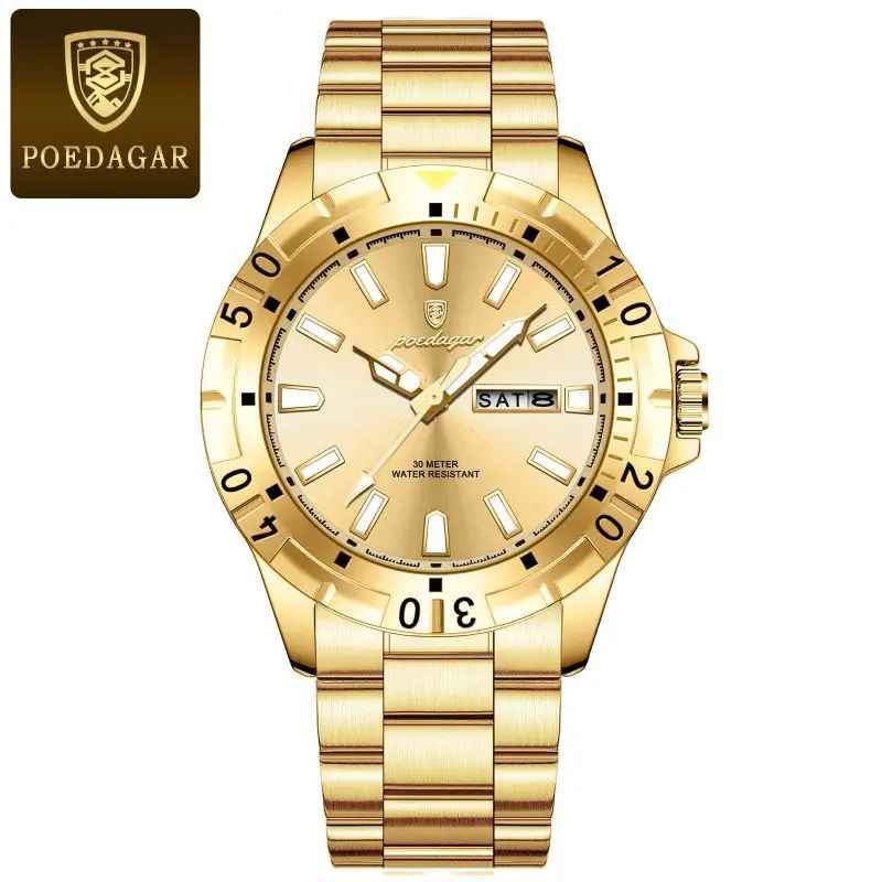 High Quality POEDAGAR Luxury Men’s Watch