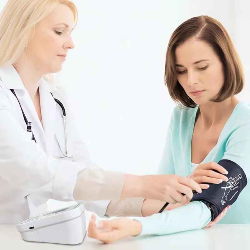 Electronic Arm Blood Pressure Monitor with Voice Broadcast