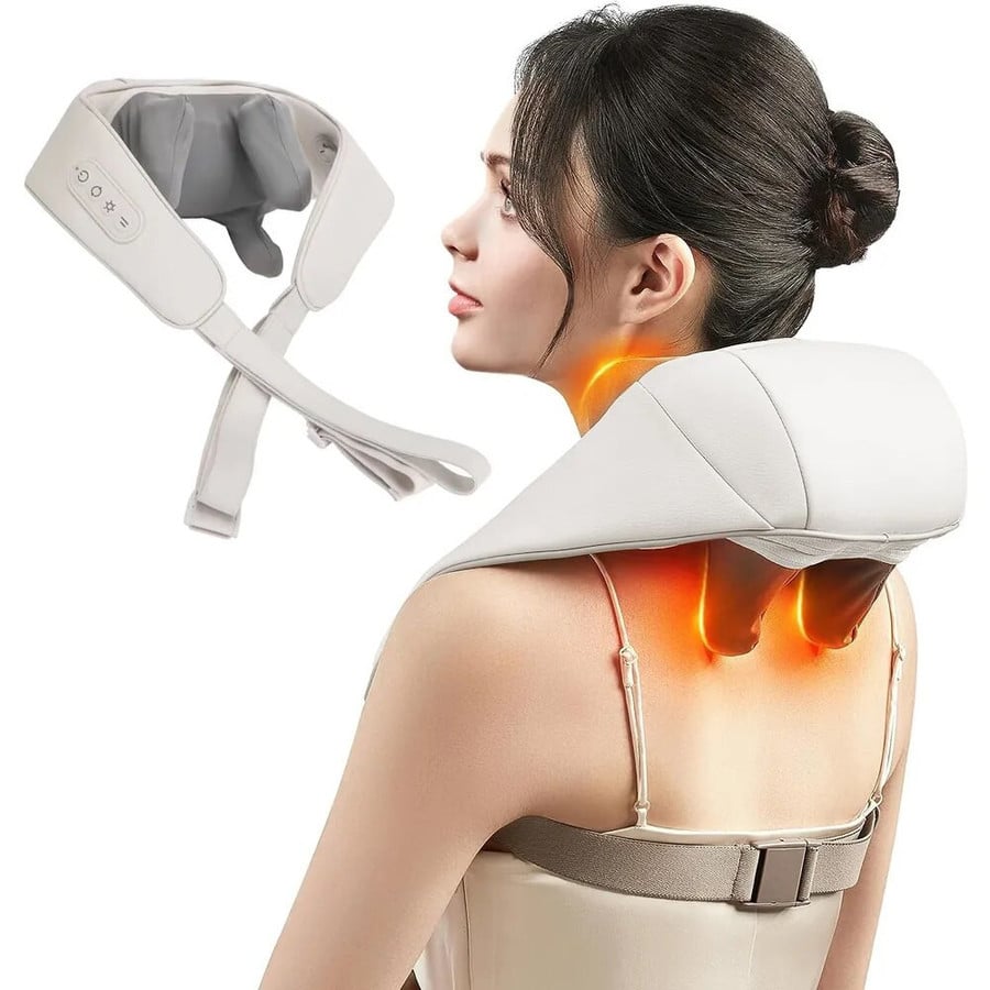 Electric Heat Neck & Shoulder Comfort Massager