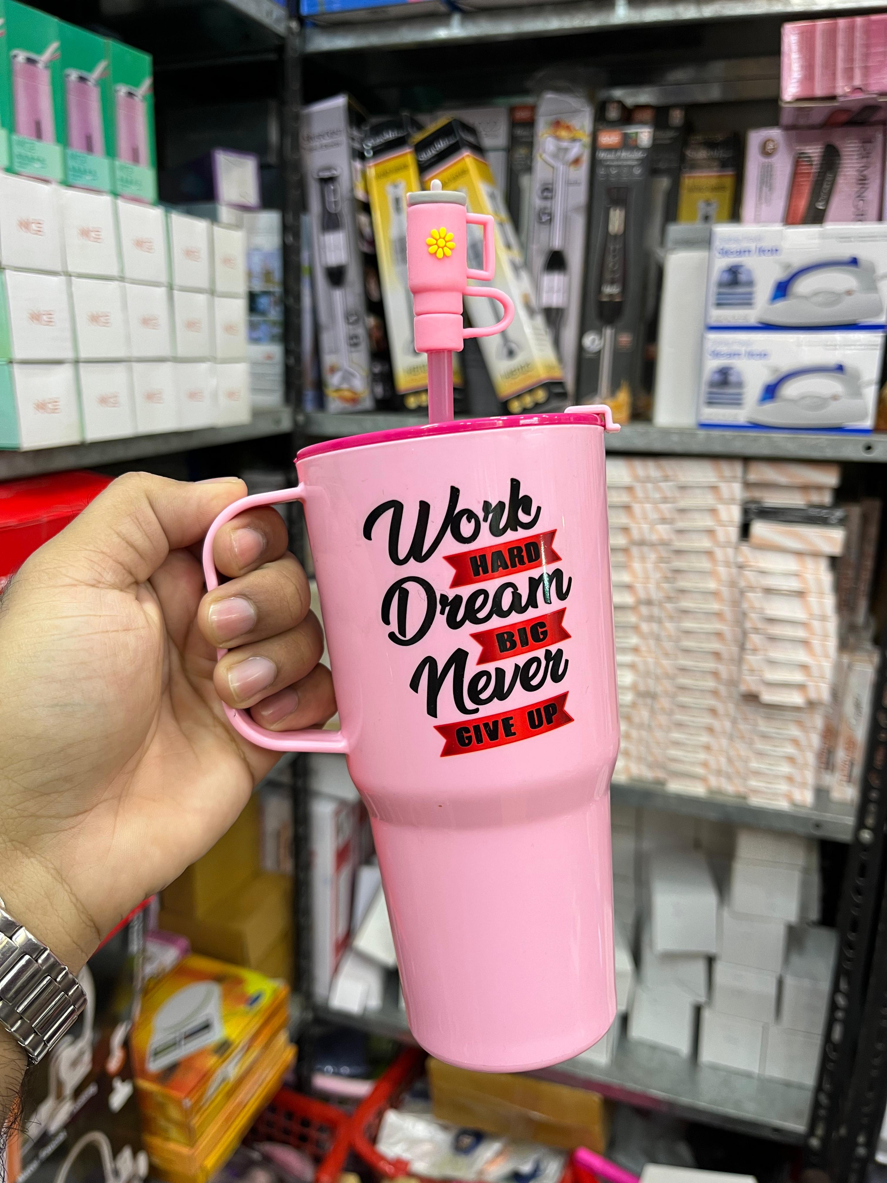 Sip & Drink Kids Tumbler with Straw & Handle