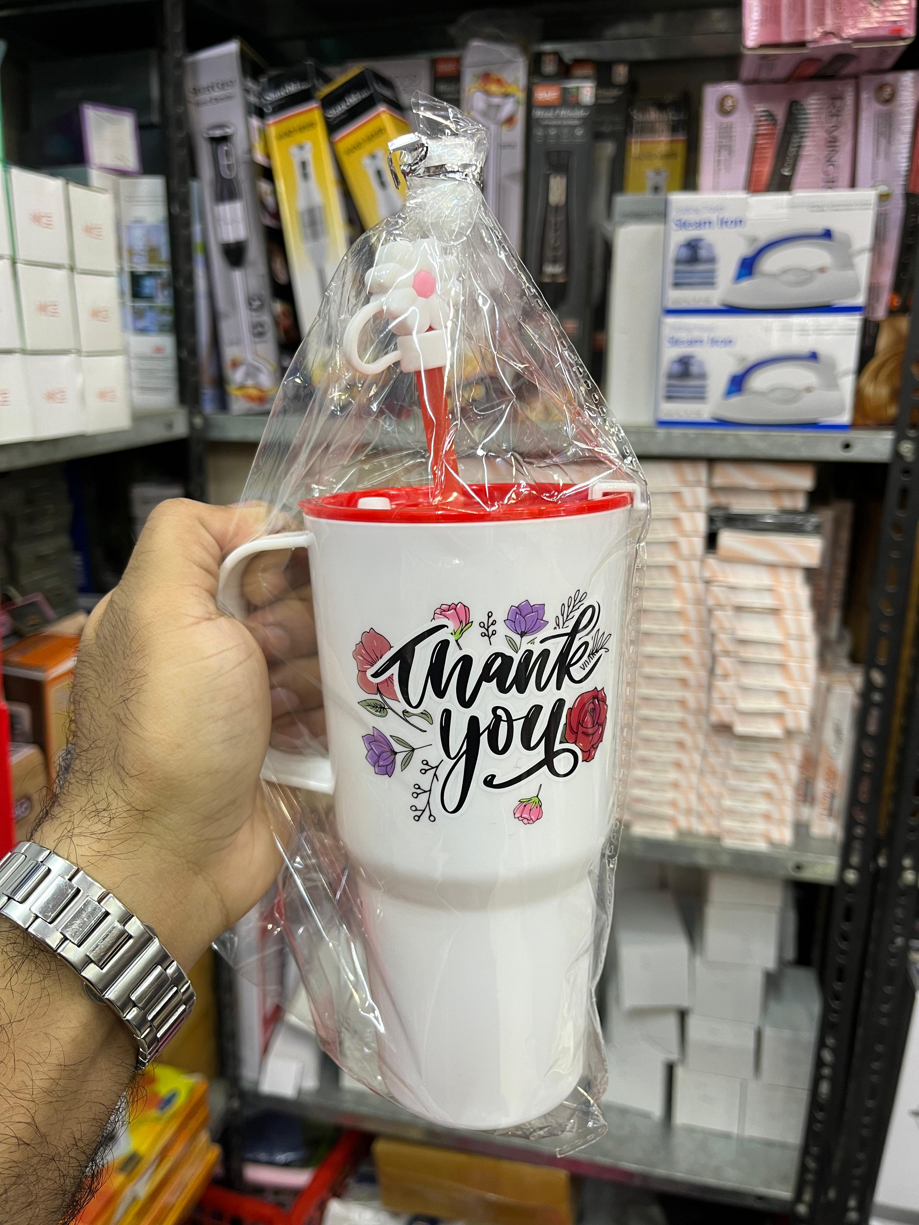 Sip & Drink Kids Tumbler with Straw & Handle