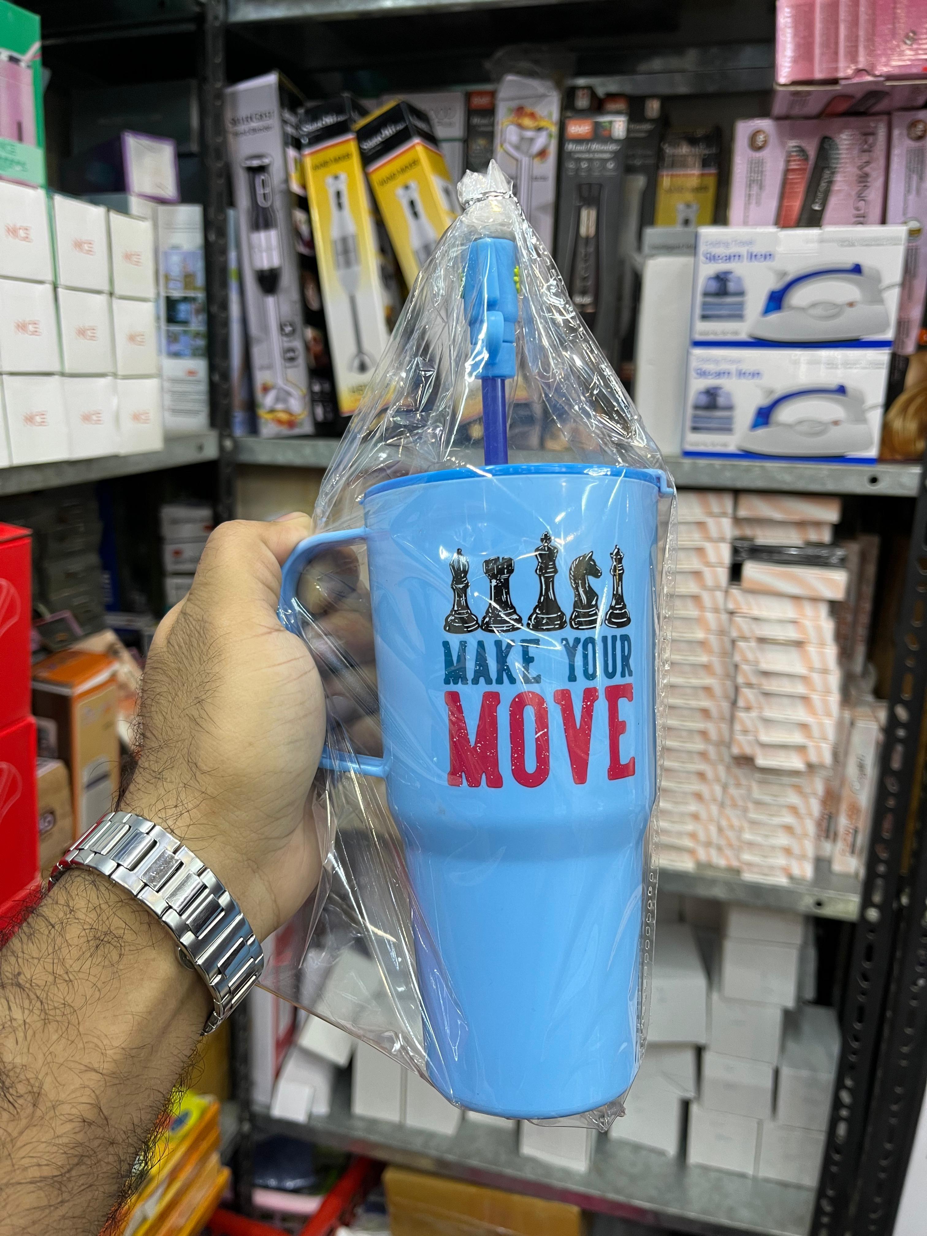 Sip & Drink Kids Tumbler with Straw & Handle
