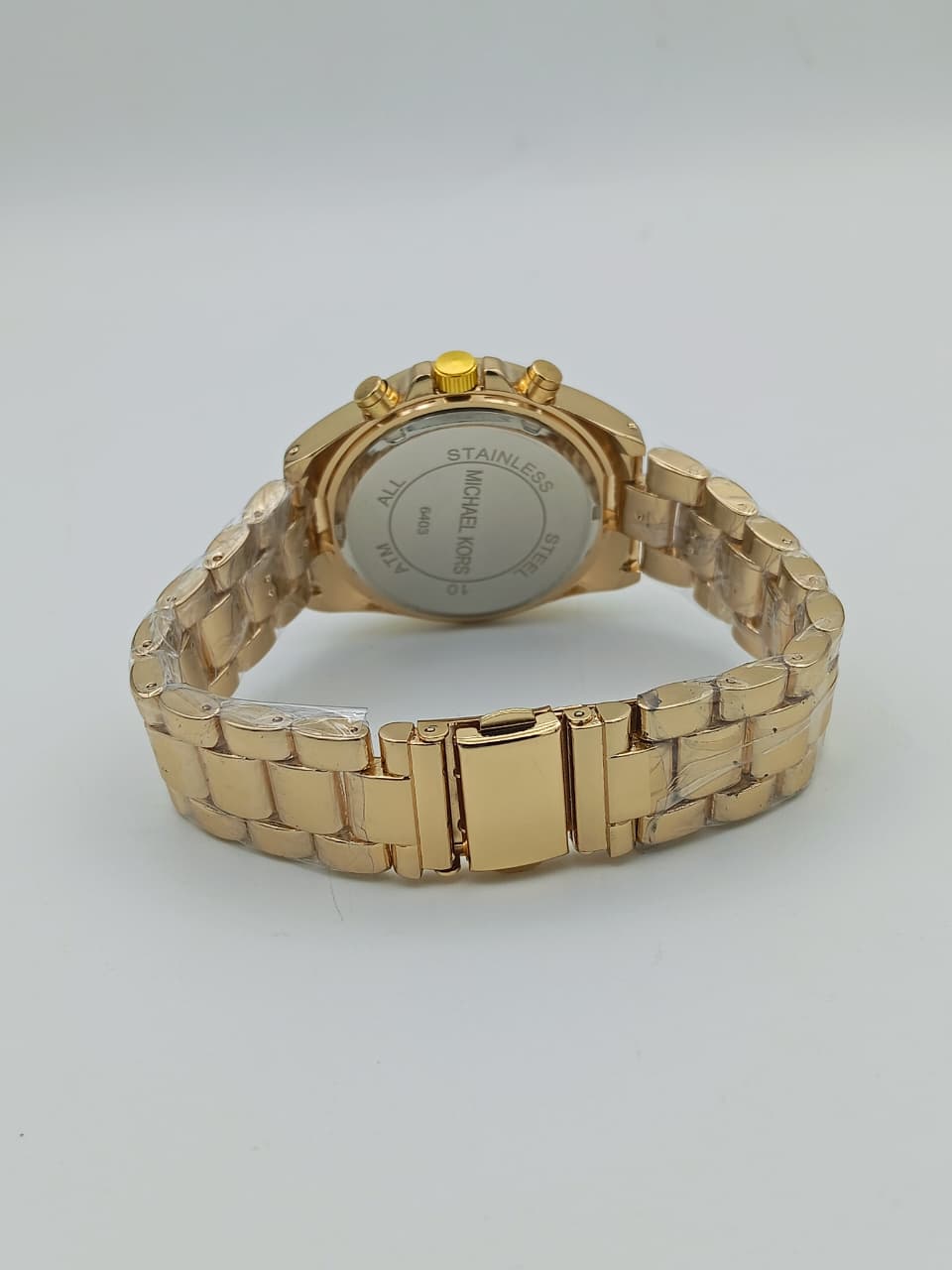 Michael Kors Style Two-Tone Gold & Silver Chronograph Watch