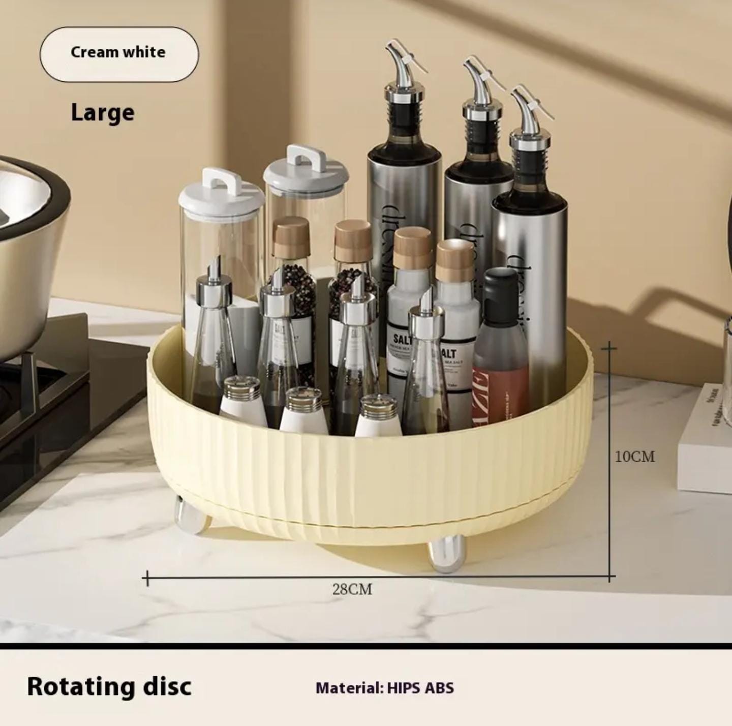 360° Rotating Makeup Organizer