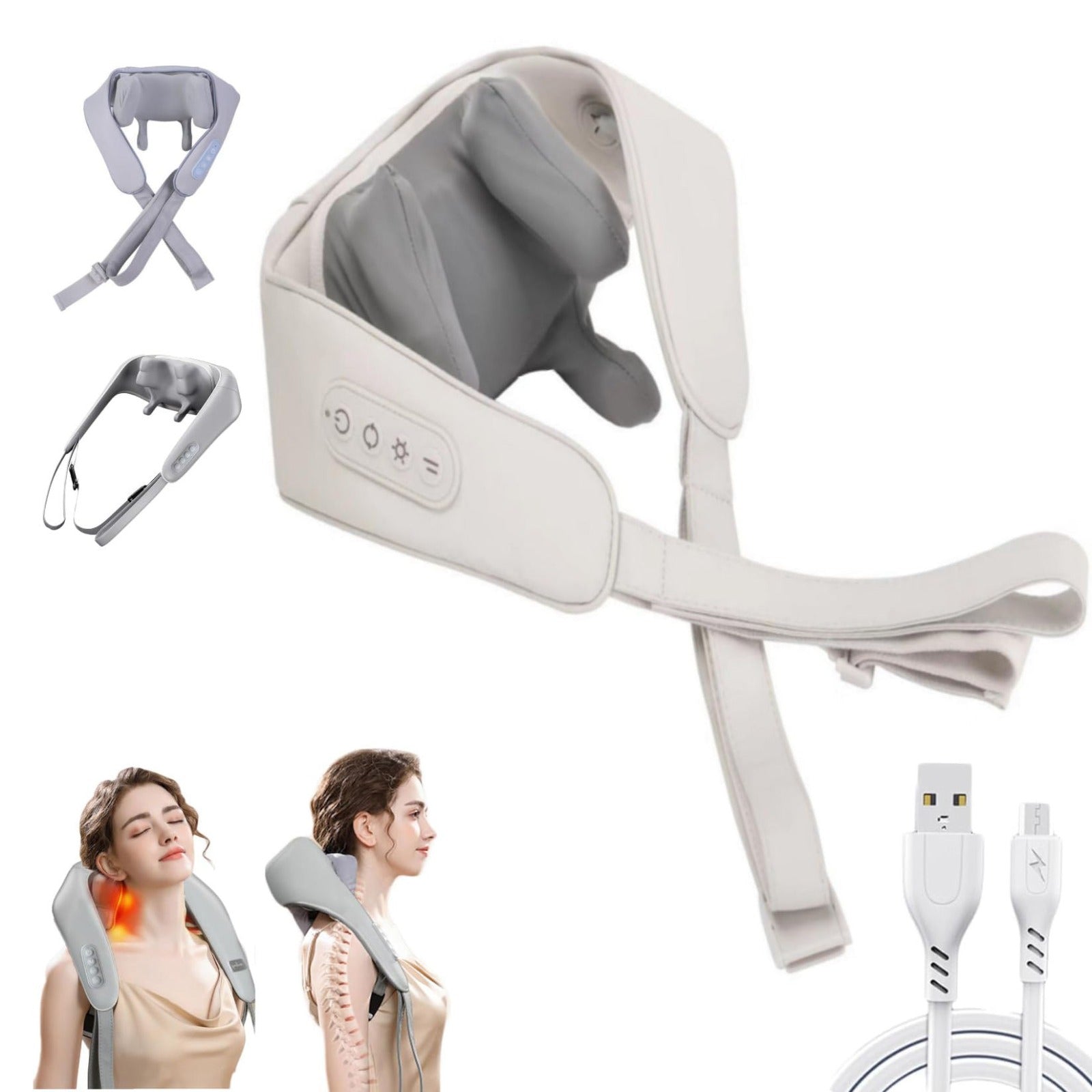 Electric Heat Neck & Shoulder Comfort Massager