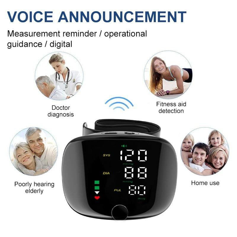 Smart Wrist Blood Pressure Digital Machine