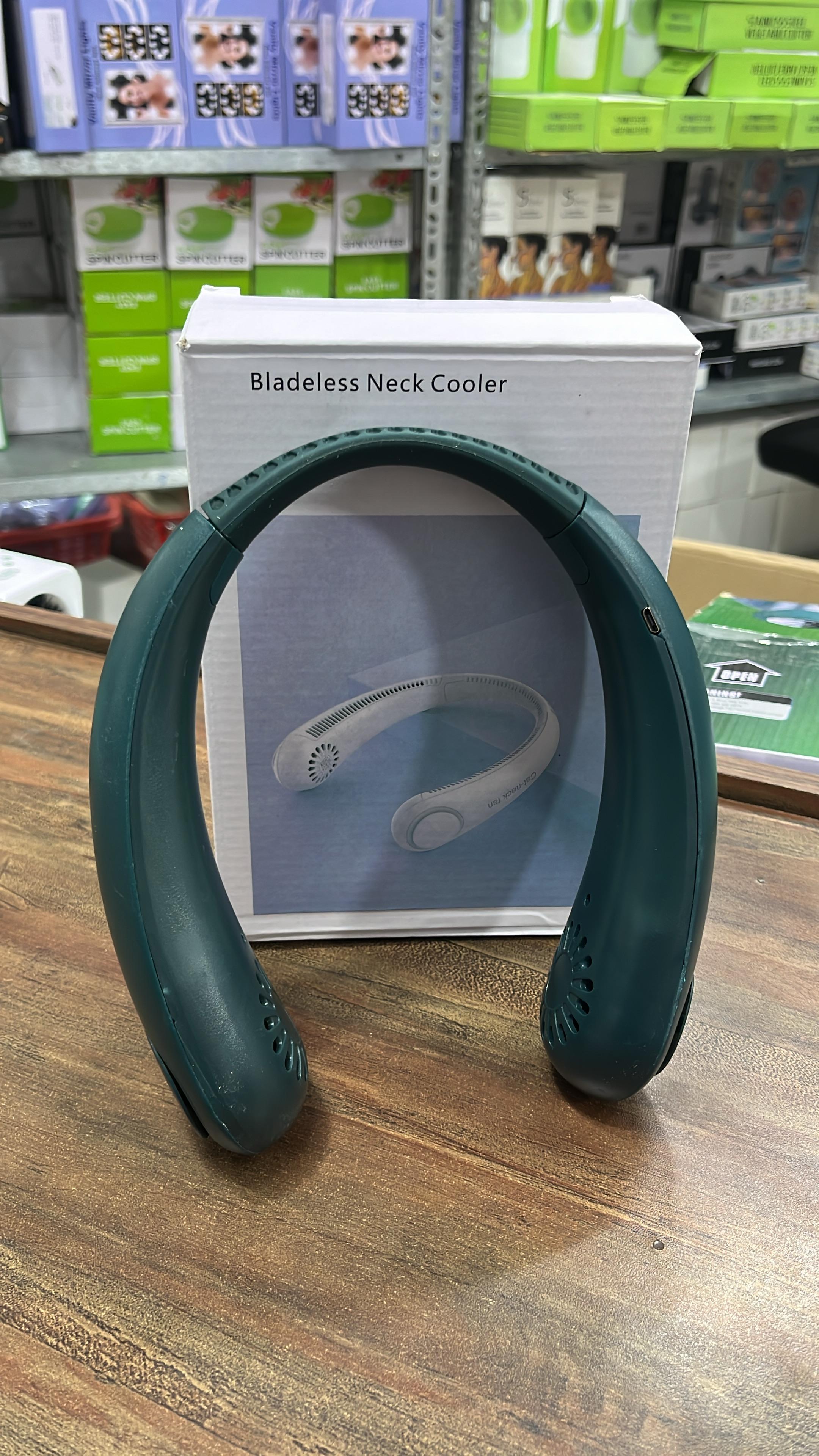 Portable Neck Fan – Hands-Free USB Rechargeable Cooling Fan