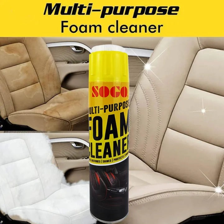 Multi-Purpose Spray Car Seat, Sofa & Interior Deep Cleaning Foam