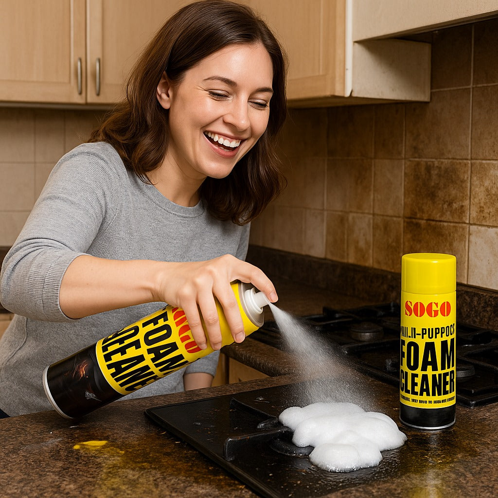 Multi-Purpose Spray Car Seat, Sofa & Interior Deep Cleaning Foam