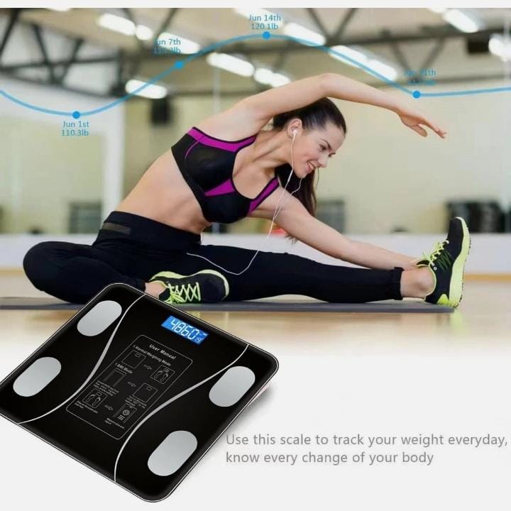 Digital Body Weight Scale Smart BMI Weighing Machine with LCD Display