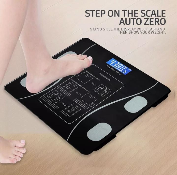 Digital Body Weight Scale Smart BMI Weighing Machine with LCD Display