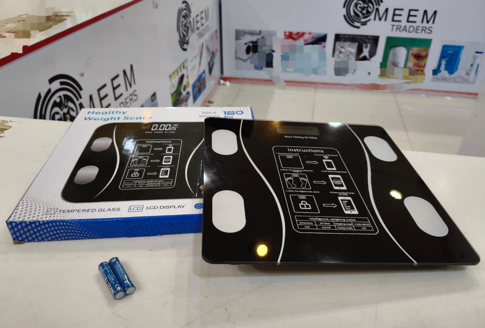 Digital Body Weight Scale Smart BMI Weighing Machine with LCD Display