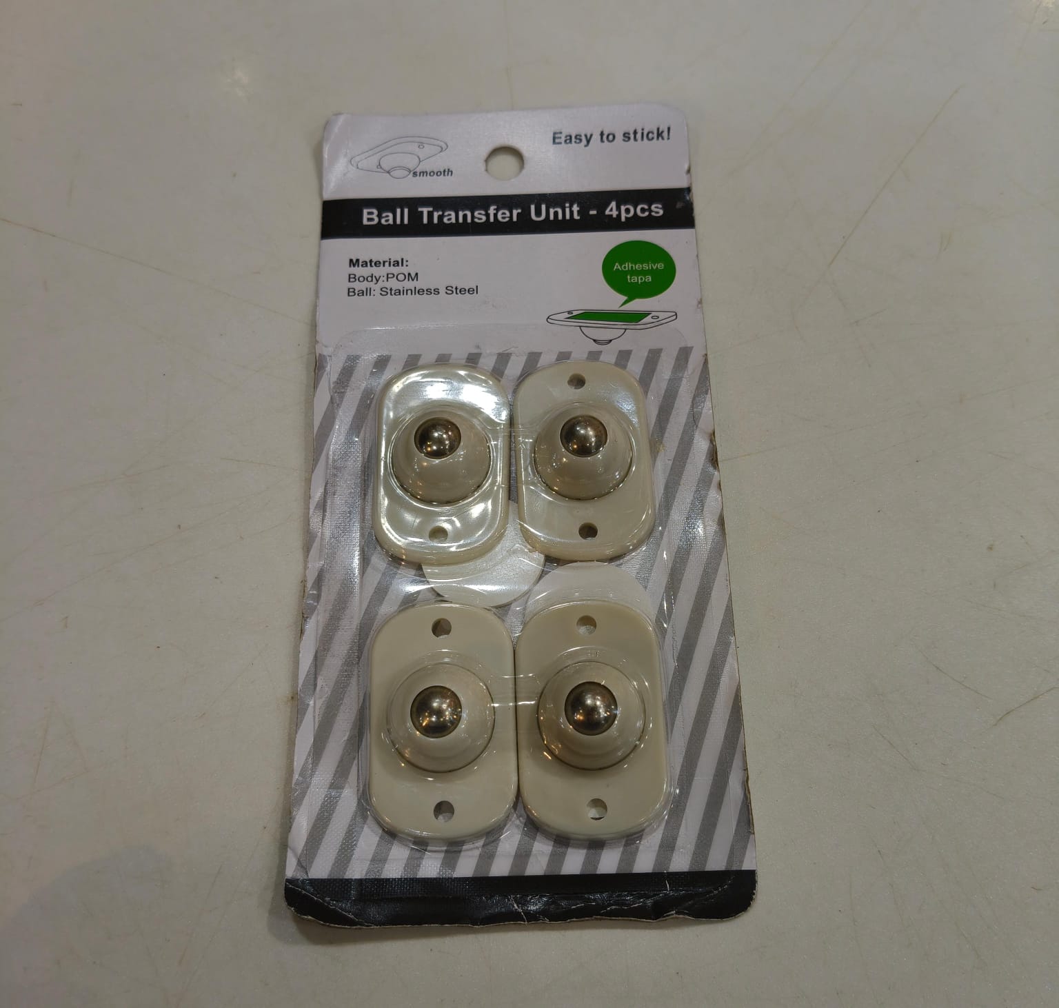 Universal Mini Adhesive Wheels 4PCS 360° Rotating Caster Rollers