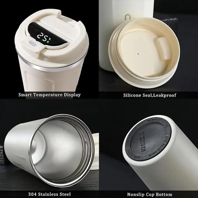 Stainless Insulated Vacuum Flask Coffee Cup 500 ml