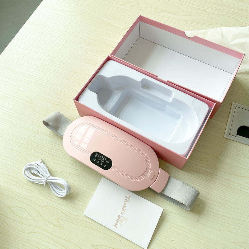 Rechargeable Heating Pad Belt for Period Pain Relief with Adjustable Temperature for Women