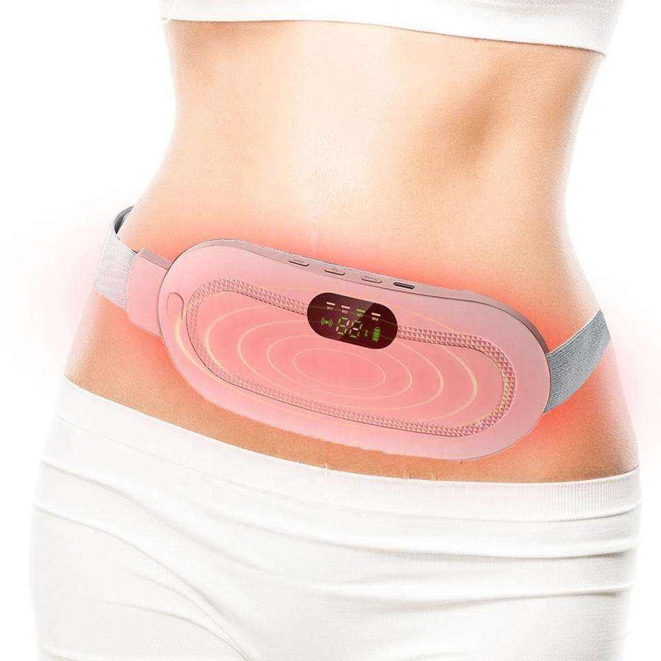 Rechargeable Heating Pad Belt for Period Pain Relief with Adjustable Temperature for Women